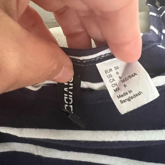 “Summer Sale” 2 stripped mini tank dresses - Picture 3 of 3